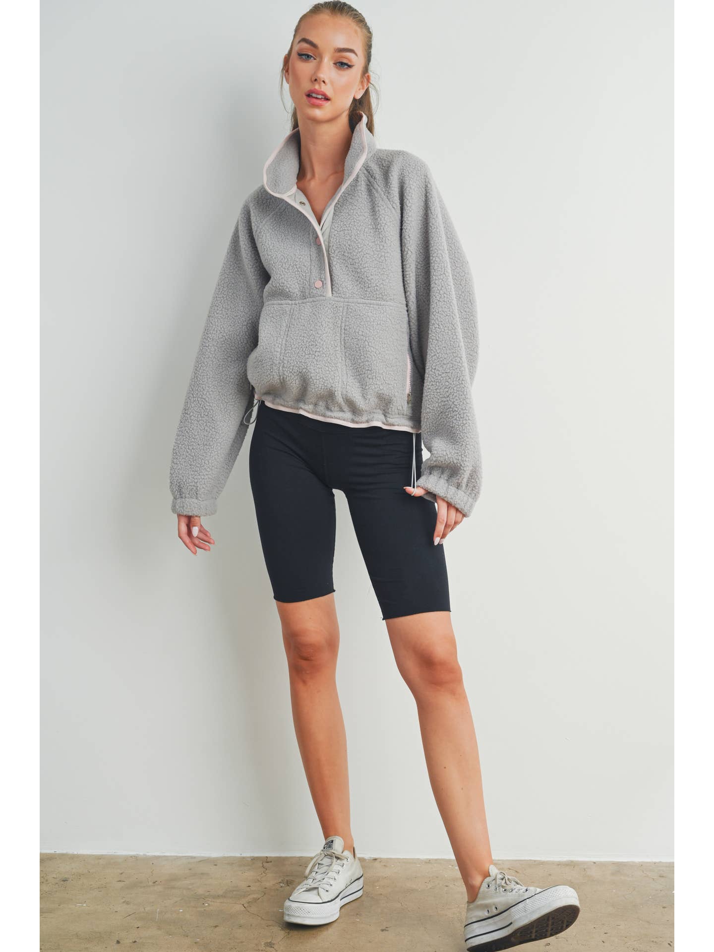 Button-Front Fleece
