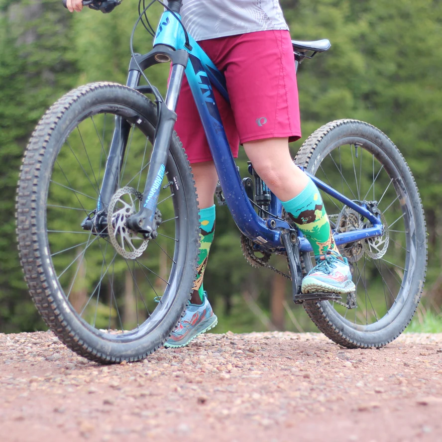 I'd Rather Be Mountain Biking Socks - Image 3