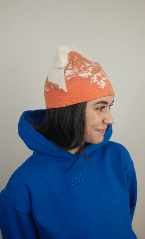 Blue Bison Mountain Peaks Skull Cap - Image 2