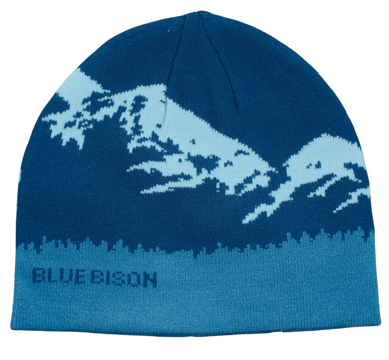 Blue Bison Mountain Peaks Skull Cap - Image 6
