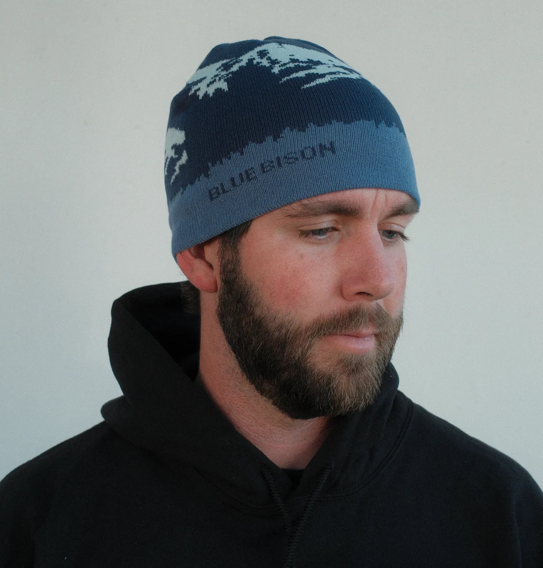 Blue Bison Mountain Peaks Skull Cap - Image 7
