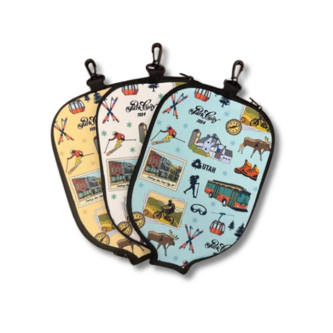Park City Pickleball Paddle Cover - Image 2