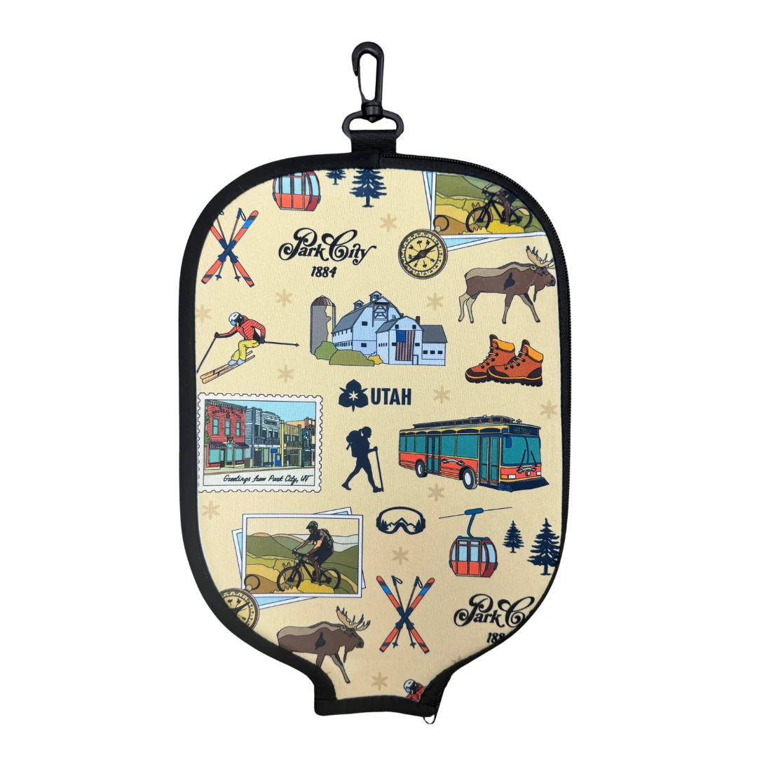 Park City Pickleball Paddle Cover - Image 4
