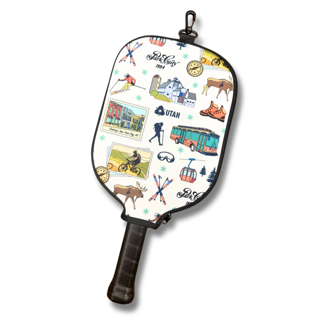 Park City Pickleball Paddle Cover - Image 7