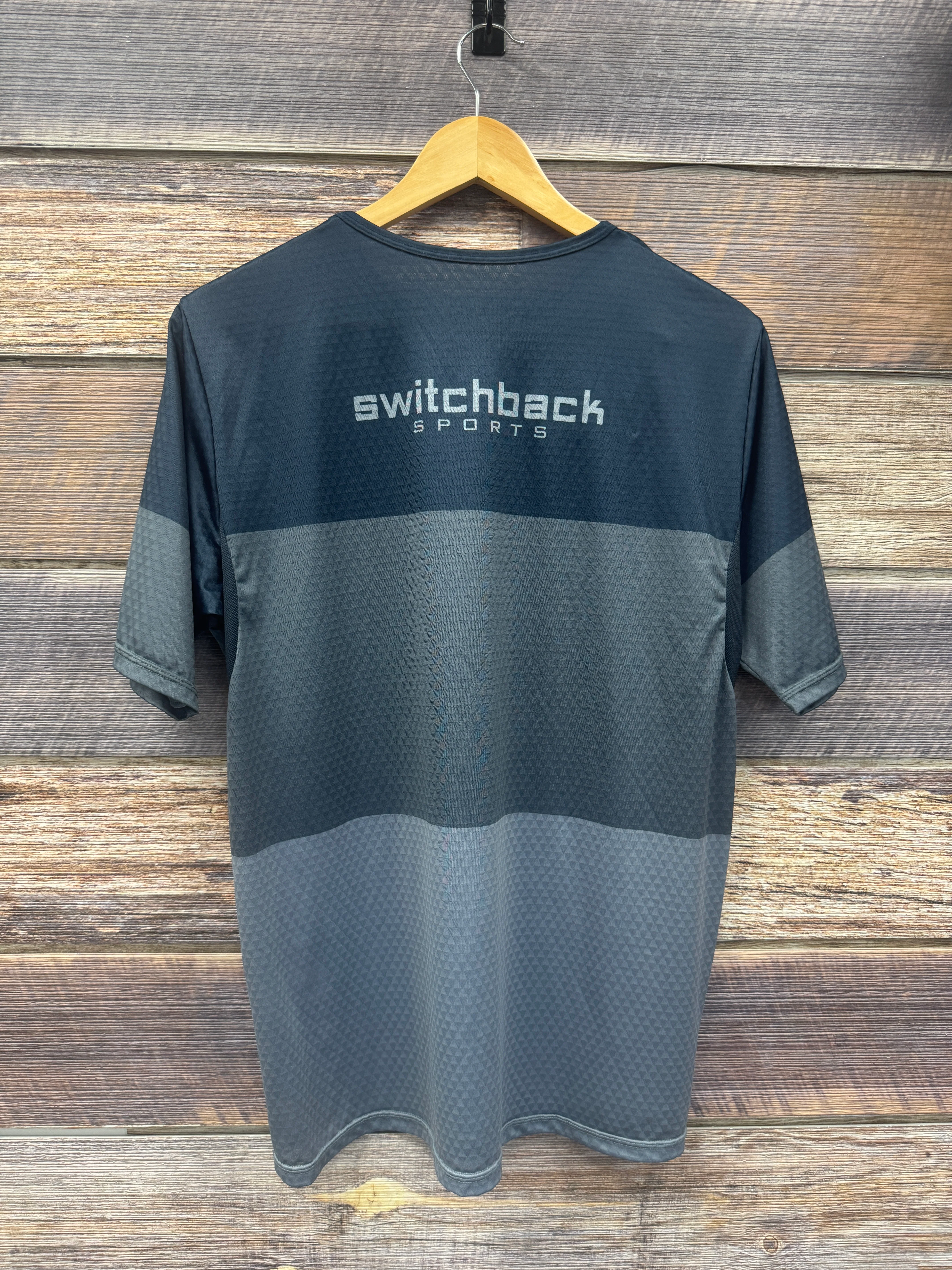 Switchback Sports Jersey S/S Gray/Navy - Image 2