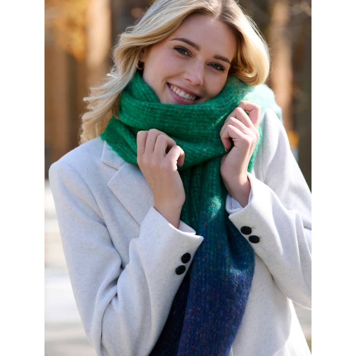 Tanya Ombre Blanket Scarf - Image 3